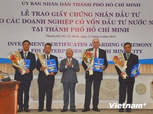 HCM city grants licences to five FDI projects
